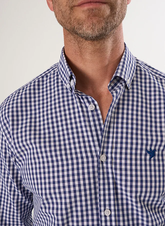 FELIX HARDY Plaid Long Sleeve Shirt