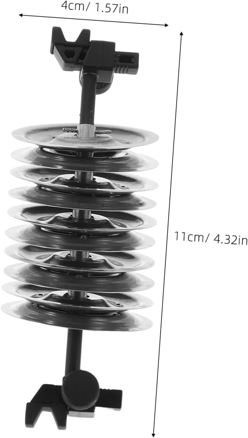 VICASKY Guitar Accessory Sound Hole Tambourine Bell Metal Guitar Accessory Rhythm Training for Beginners - Image 1