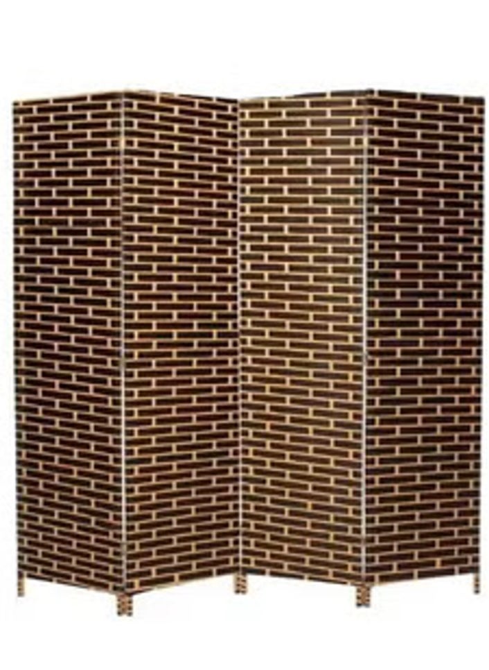 Silver Sea - Silver Sea Foldable Movable Stretch Room Divider, [200 x 180cm] Fully Hand-woven Entrance Partition, Suitable for Office, Bedroom, Living Room, Hotel Room Wall, - Image 1