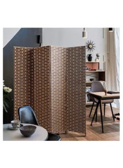 Silver Sea Silver Sea Foldable Movable Stretch Room Divider, [200 x 180cm] Fully Hand-woven Entrance Partition, Suitable for Office, Bedroom, Living Room, Hotel Room Wall,  - Image 2