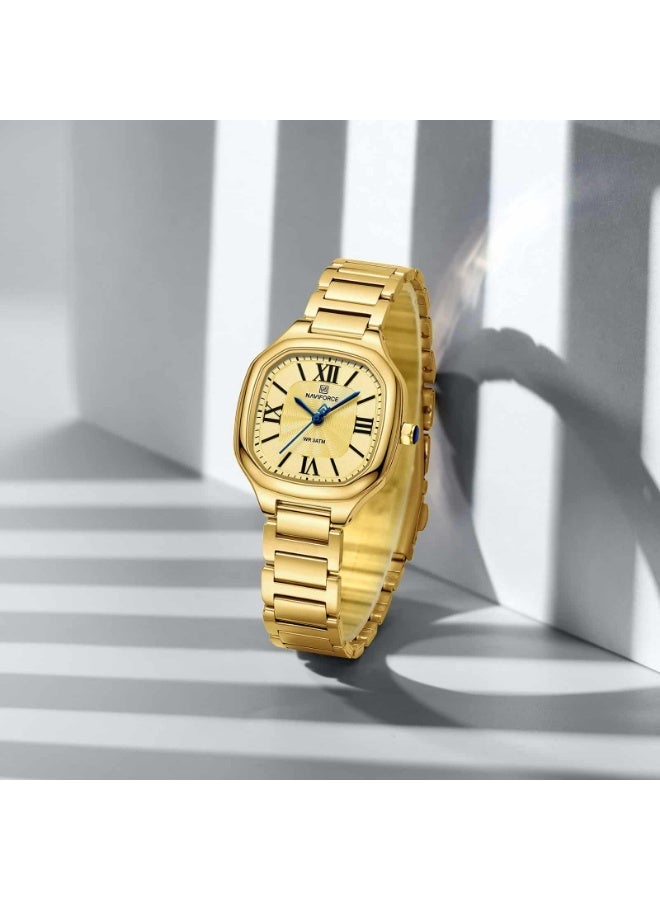 Naviforce NF5042 G/G/G Watch For Women - Image 2