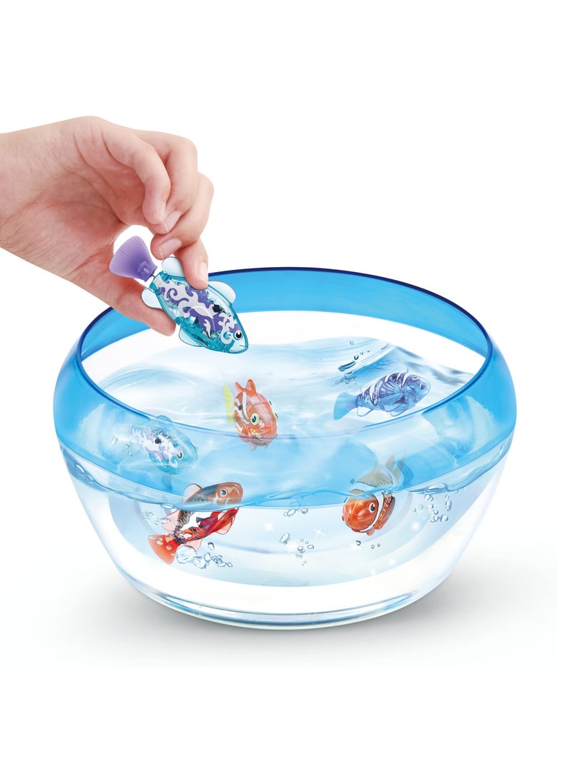 By Robotic Swimming Fish Water Activated/Changes Color/Comes with Batteries (8 Pack)  - Image 1