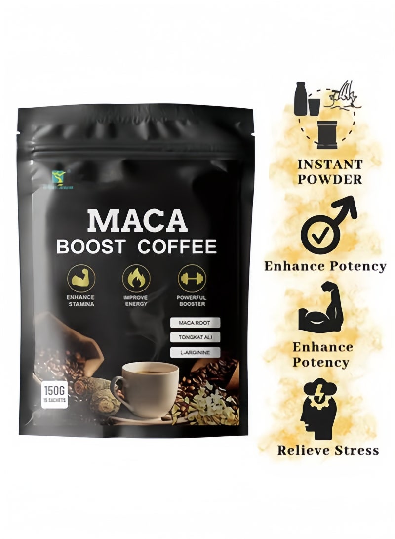 وينز تاون قهوة ماكا بوست للرجال، 15 كيسًا - Image 4