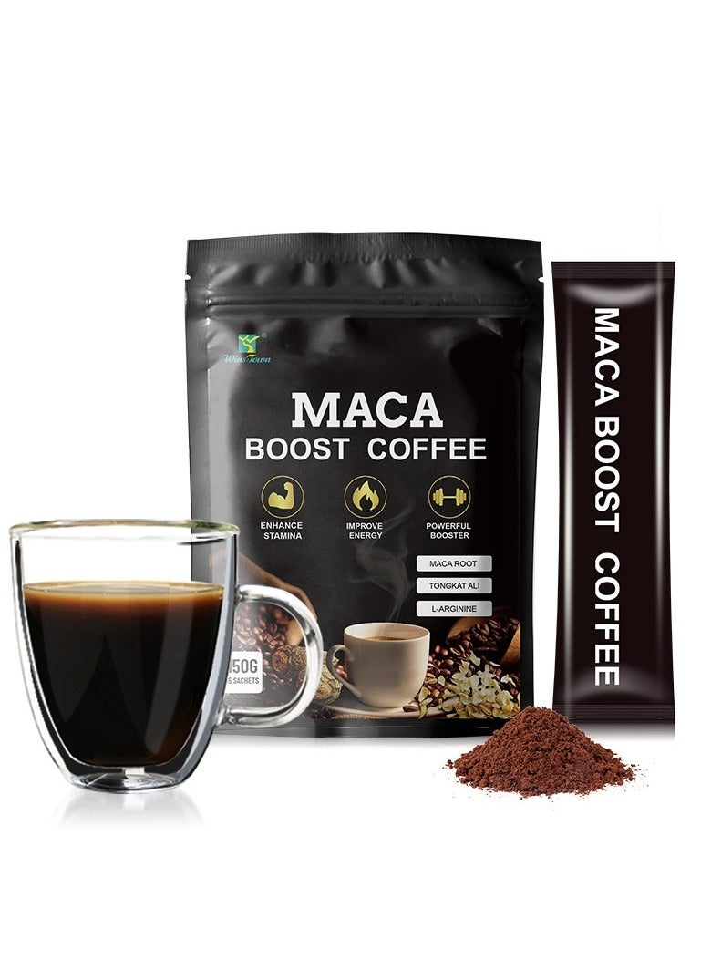 وينز تاون قهوة ماكا بوست للرجال، 15 كيسًا - Image 1