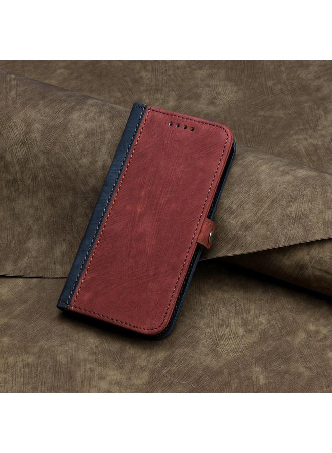 Zaboon Case For Infinix Hot 50 Pro 4G Side Buckle Double Fold Hand Strap Leather Phone Case - Image 2