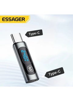 ESSAGER Type-C To Type-C 240W Fast Adapter Converter Digital Display Latest Generation Technology  - Image 5