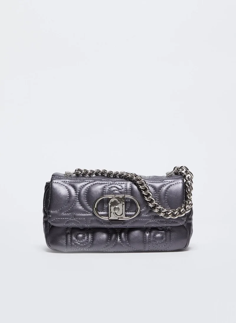 Liu Jo Grey quilted mini bag