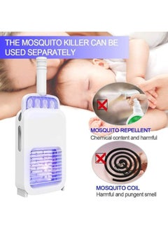 Happy Home Electric Fly Swatter Bug Zapper Mosquito Killer 2-In-1 Swatter Pest With UV LED Light Electric Mosquito Swatter Electric Fly Killer Zapper Insect Racket for Bugs Mosquito Flies Moths Insects  - Image 3
