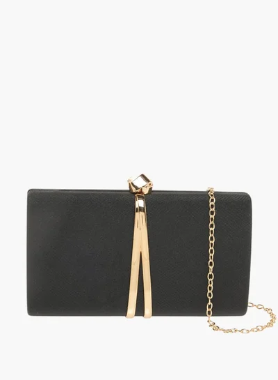فلورا بيلا من شو إكسبرس Women's Textured Clutch with Twist Lock Closure