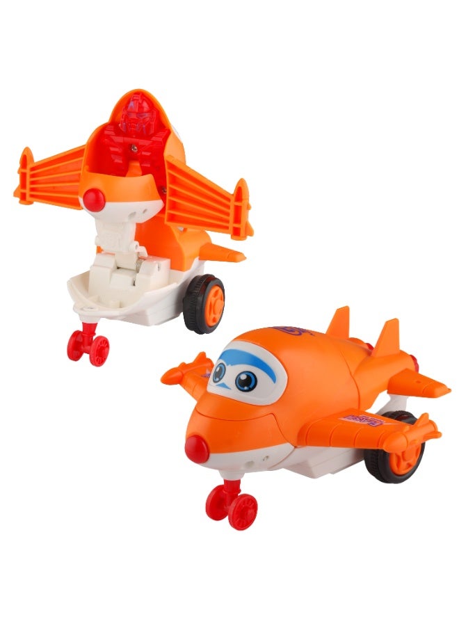 أوربانتوتس طائرة أوربان توتس المتحولة – لعبة روبوت وطائرة 2 في 1 – متعددة الألوان - Image 2