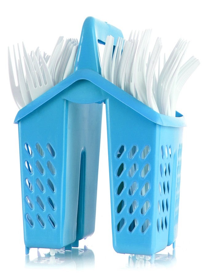BluShine [600 Pack] White Disposable Plastic Forks - Practical Cutlery for Parties, Lunches, Picnics, and Long Trips - Great for Meals, Desserts, or Appetizers - Image 2