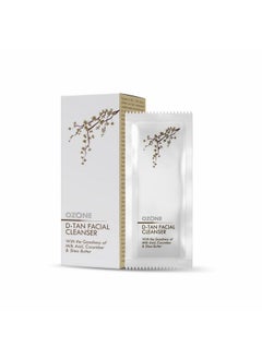 D-Tan Facial Cleanser | Enriched With Cucumber, Shea Butter & Milk | Detan Face Cleanser For Men & Women | All Skin Types, Tan Removal, Soft, Smooth & Uneven Skin Tone | 60 Gm (6 * 10 Gm)
