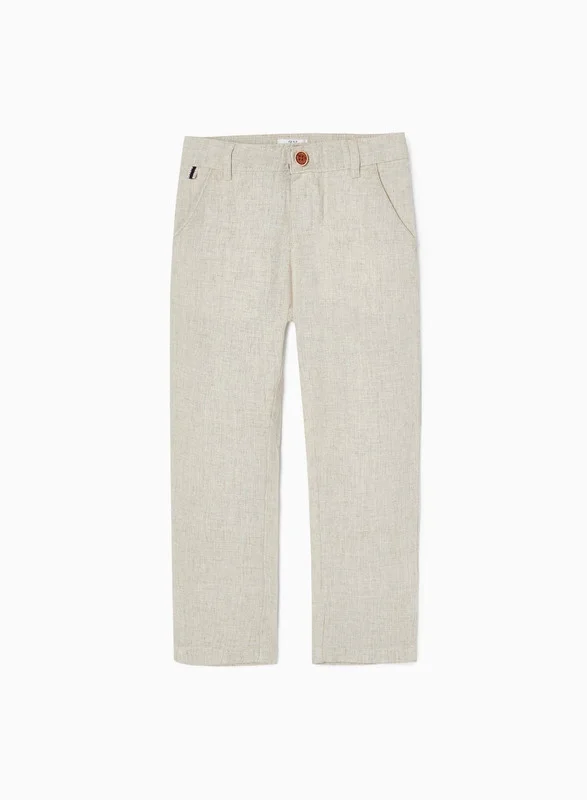 Zippy Zippy Trousers With Linen For Boys