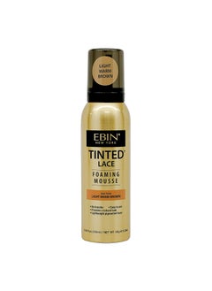 EBIN NEW YORK Tinted Lace Foaming Mousse  Light Warm Brown 338oz 100ml
