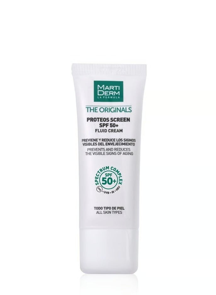 Martiderm The Originals Proteos Screen SPF50+ Fluid Cream 40ml - Image 1