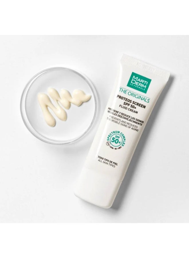 Martiderm The Originals Proteos Screen SPF50+ Fluid Cream 40ml - Image 2