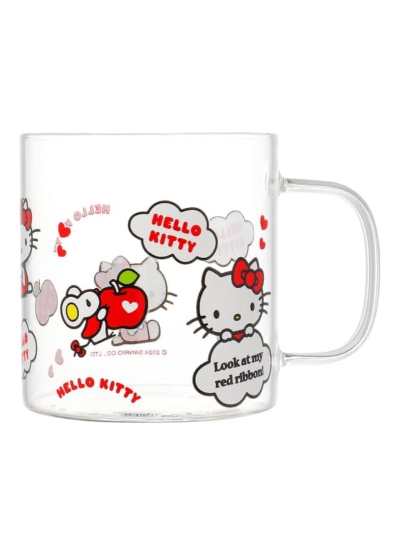 Hello Kitty Glass Mug (420 ml)
