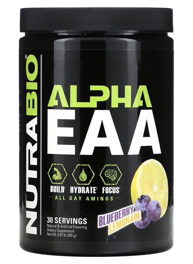 NutraBio Alpha EAA Blueberry Lemonade 0.87 lb (395 g)