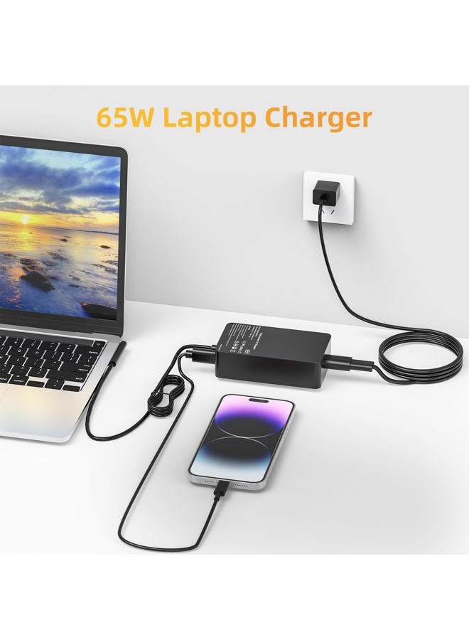 LJO-EEIH 65W AC Adapter Laptop Charger for Microsoft Surface Pro 3 Pro 4 Pro 5 Pro 6 Surface Go Surface Book Portable Charger Power Supply Case - Image 3