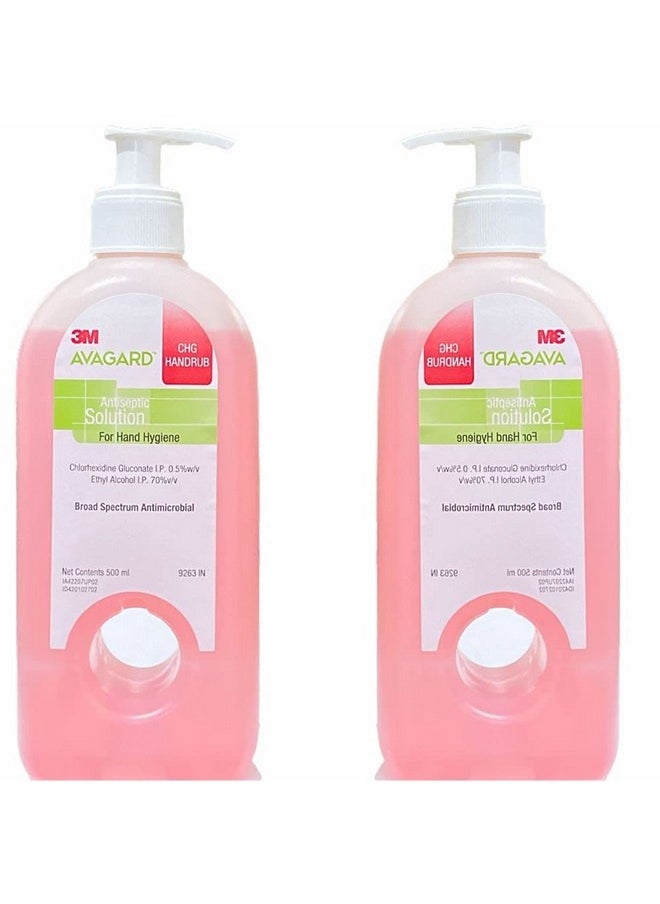 3M - Avagard 500Ml-Chg Handrub-Pink(Pack Of 2 Piece) - Image 1