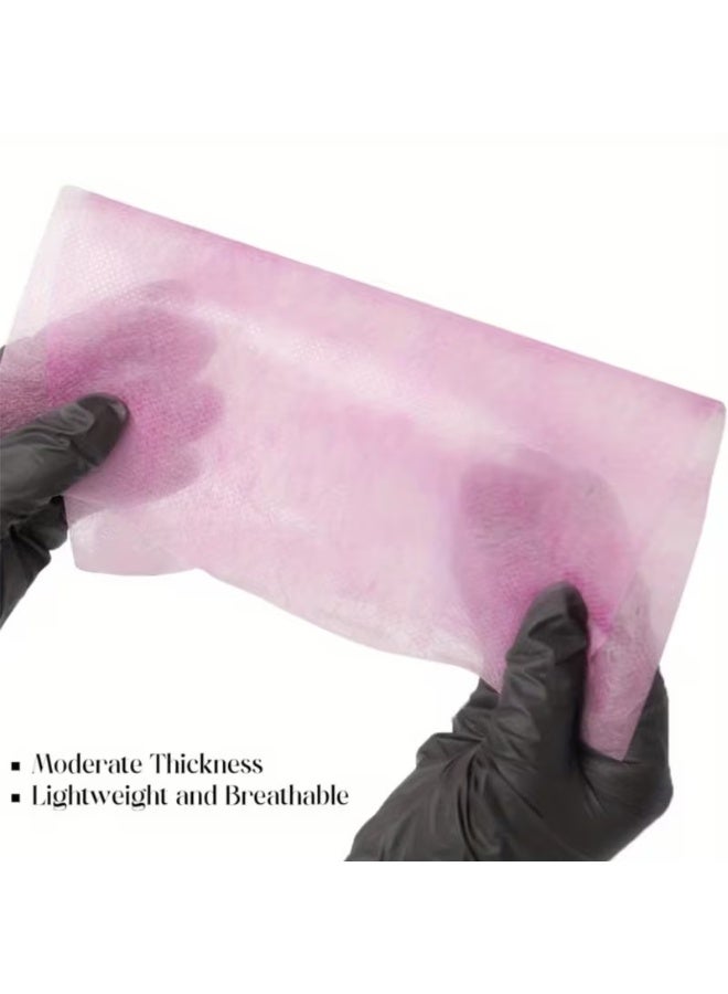 Rozino 100 Pcs Pink Disposable  Non-Woven Filter  Paper for Nail Dust Collectors - Image 4