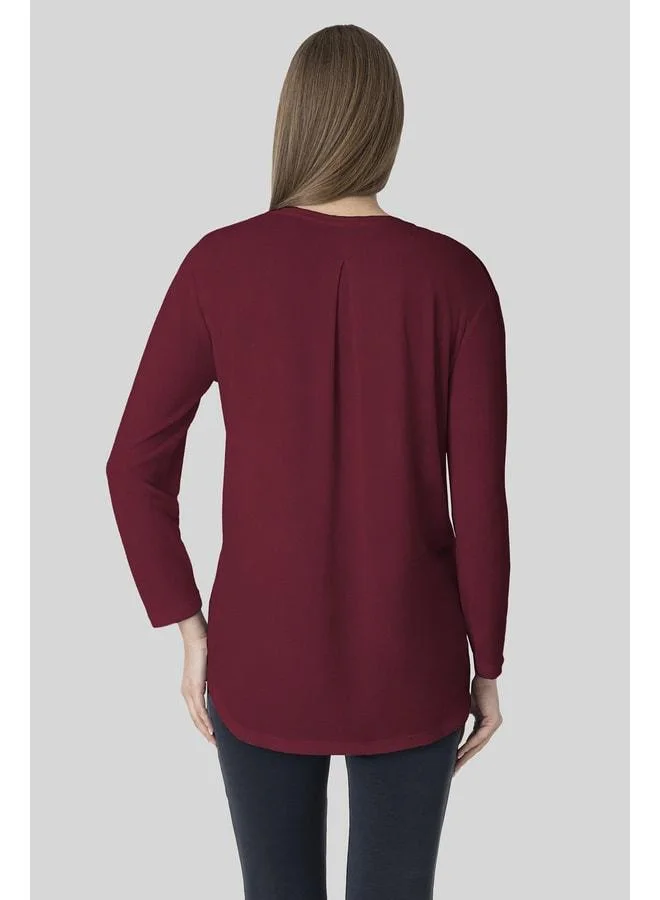 Penye Mood  Soft-textured TENCEL™ long-sleeve maternity t-shirt. for Women | Best Price UAE