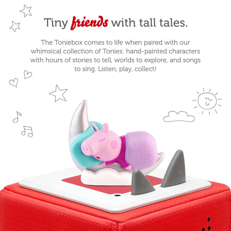 Tonies Tonies Peppa Pig Audio Play Character from Peppa’s Bedtime Stories Kids Toy Figurine  - Image 2