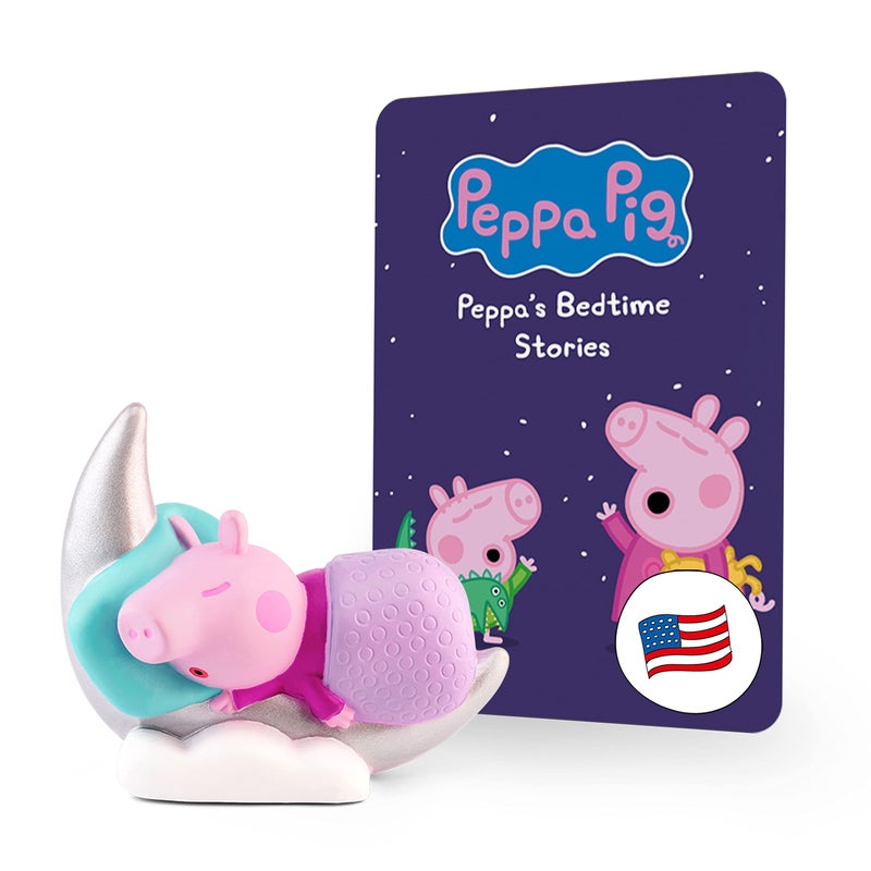 Tonies Tonies Peppa Pig Audio Play Character from Peppa’s Bedtime Stories Kids Toy Figurine  - Image 1