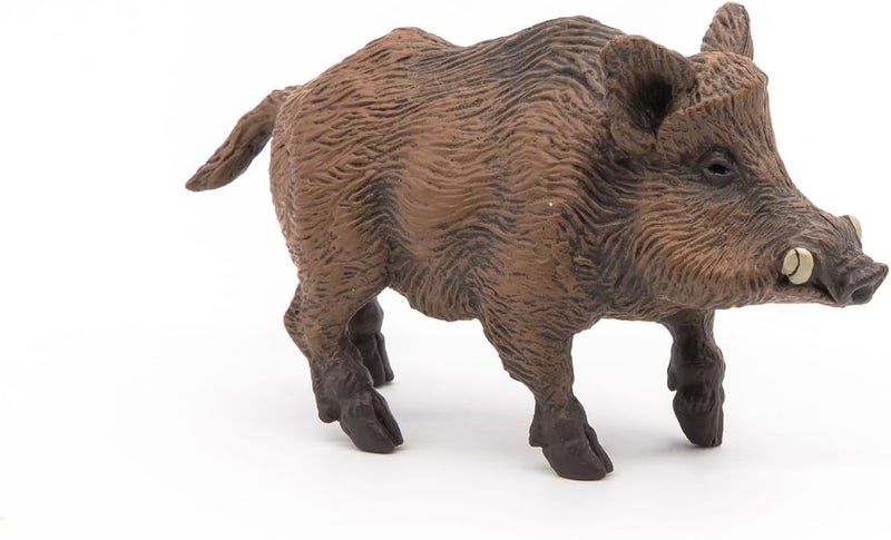 Papo  Wild Boar  Realistic Plastic Figurine  3 Years Old  Wildlife  Hand Painted  UltraRealistic Details  Durable and Educational  Childrens Toy  Gift Idea  Wildlife Figurine - Image 5