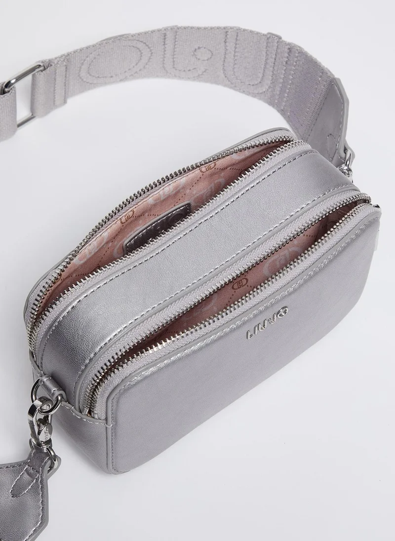 Liu Jo Metallic finish crossbody bag