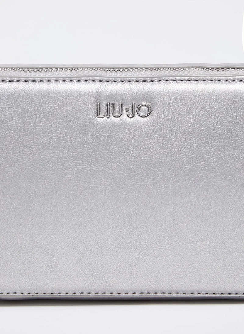 Liu Jo Metallic finish crossbody bag