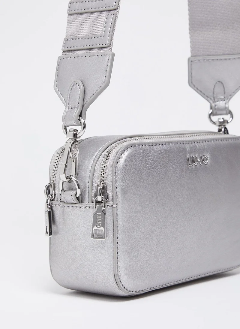 Liu Jo Metallic finish crossbody bag