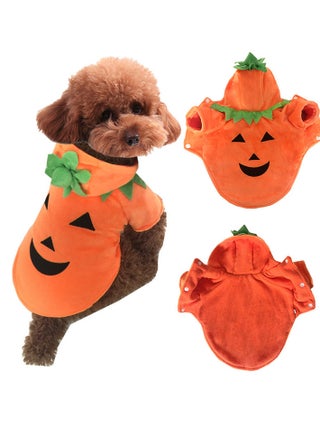 Dog Cat Pumpkin Costume Pet Cosplay Outfits Clothes Fleece Hoodie Sweater Coat Costumes for Dogs Puppy Cats - pzsku/Z63747F733C08890987C8Z/45/1746212074/3ce1a96a-3817-4a1d-afed-895d419279a7