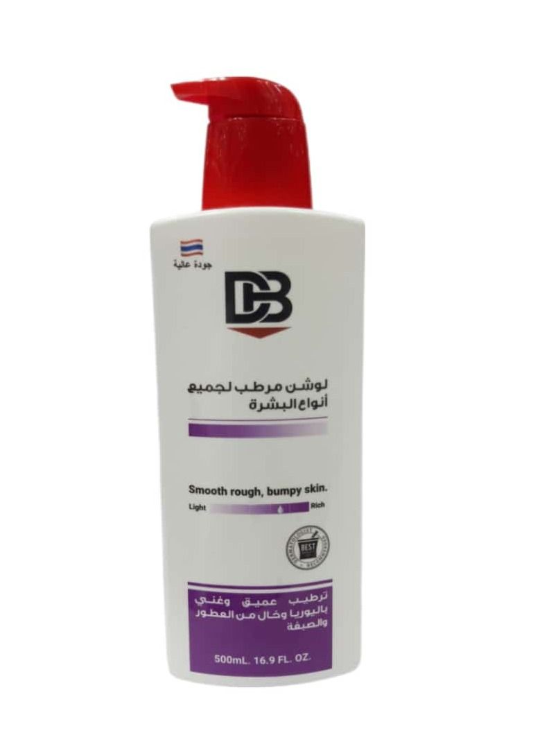 DR.BODY Roughness Relief Lotion  Full Body Lotion for Extremely Dry Rough Skin  Pump Bottle White 500ml