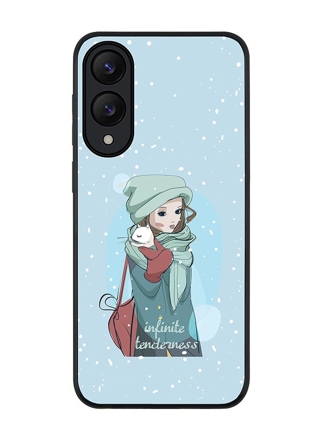 Stylizedd For Samsung Galaxy S25 Edge Case,Slim fit Camera Protection, Shockproof Thin Phone cover  - Infinite Tenderness