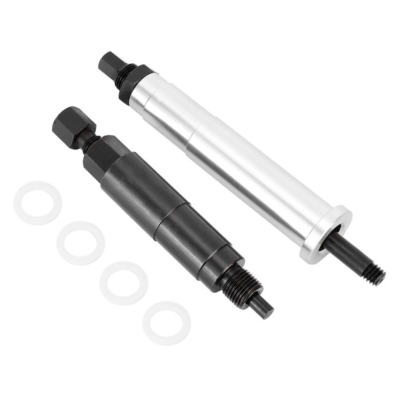 Spark Plug Remover Tool: 2004 Ford Triton 3 Valve Engine Fit, Debris-Free Extraction - Aluminum Alloy & Iron Build, Simple Operation for Automotive Mechanics & Engine Repair - Image 1