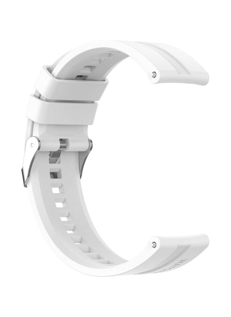 ELTRAZONE Compatible with Huawei Watch GT 3 Pro 46 mm/GT 3 46 mm/GT 2 Pro/GT 2 46 mm/GT Runner Bracelet, Silicone Watch Strap Sport Replacement Strap for Huawei Watch 3/3 Pro/GT 2e/GT Active  - Image 4