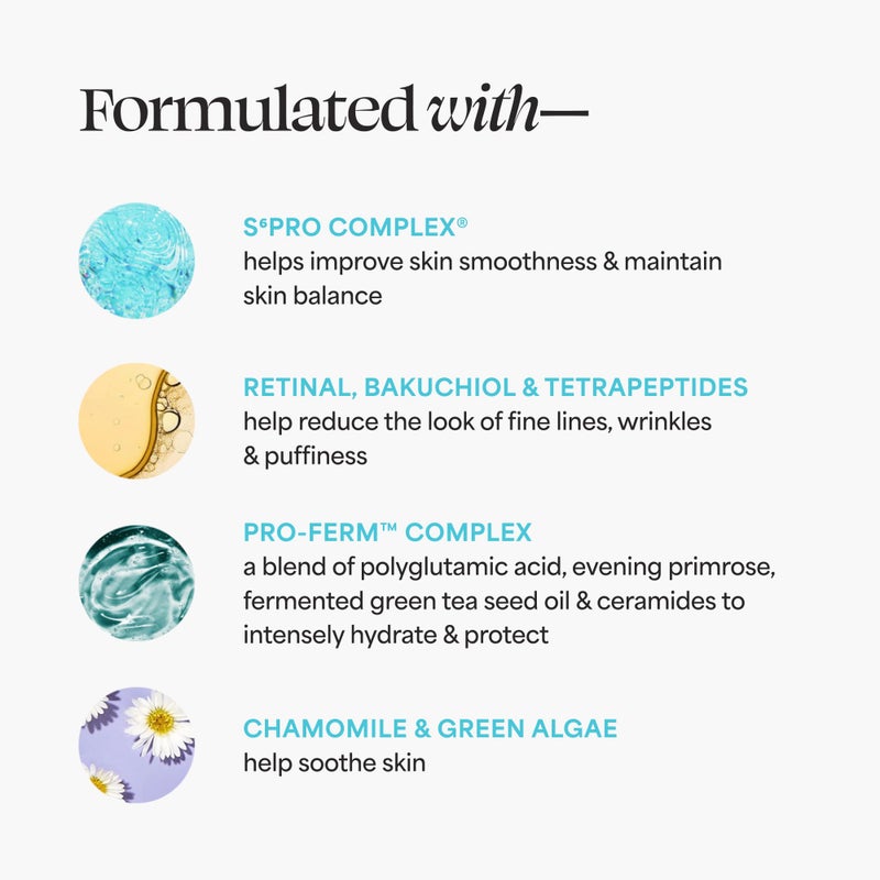 TULA Skin Care Eye Recharge + Replenish - Pro-Ferm Overnight Eye Cream with Retinal, Protects & Intensely Hydrates, Minimizes the look of Fine Lines & Wrinkles, 0.5 Fl. oz. - Image 5