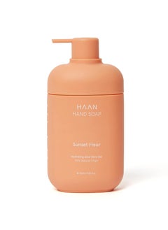 Haan HAAN Foaming Hand Soap | Moisturizing Liquid Hand Soap for Dry Skin | Multi Purpose Hand Wash with Aloe Vera & Cocos Nucifera | Natural Bathroom Soap w/Pump Dispenser | Sunset Fleur Scent - 11.8 Fl Oz 