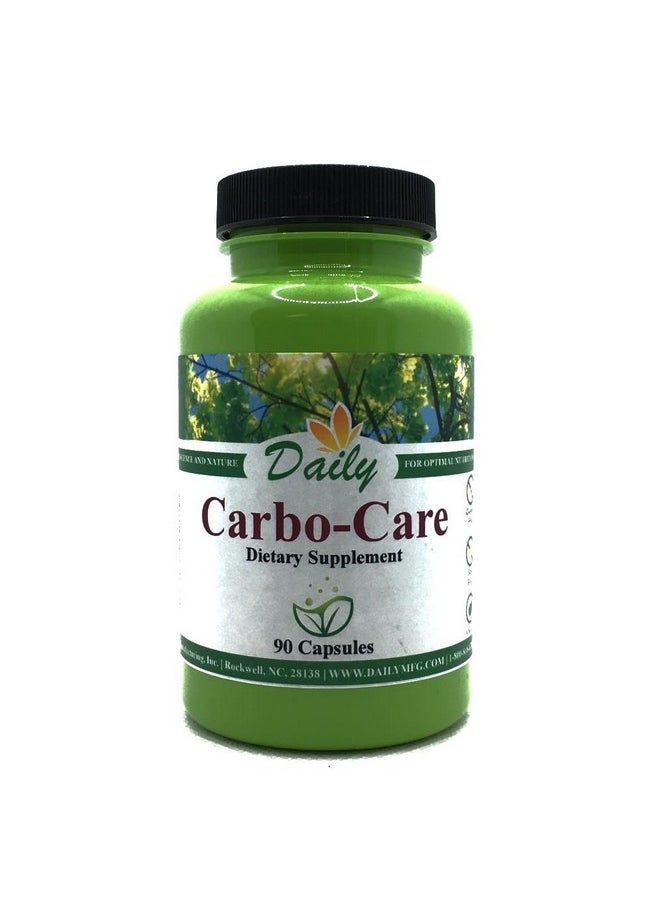 Daily Manufacturing - Daily Carbocare™ (Magnesium Chromium Mulberry Leaf Extract Ceylon Cinnamon Banaba Extract Berberine & Vanadium 90 Vegetarian Capsules) - Image 1