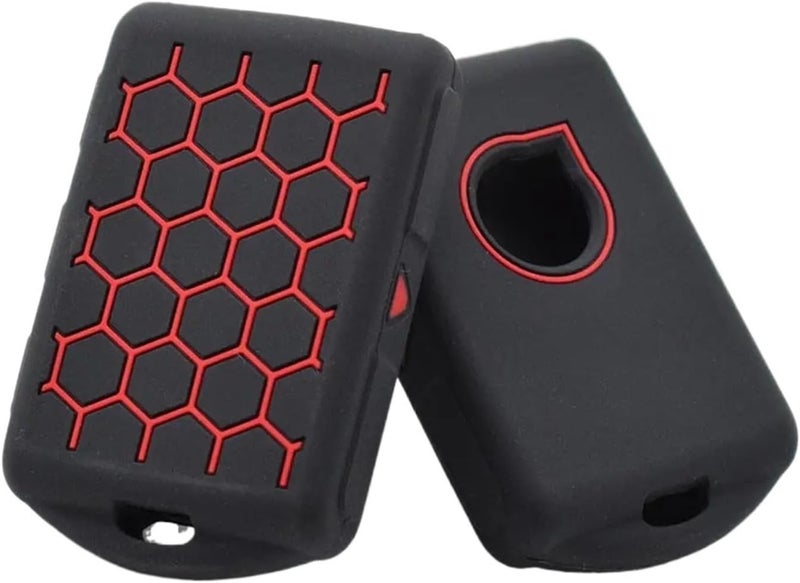 QASULER Silicone Car Key Fob Cover for Volvo - Image 1