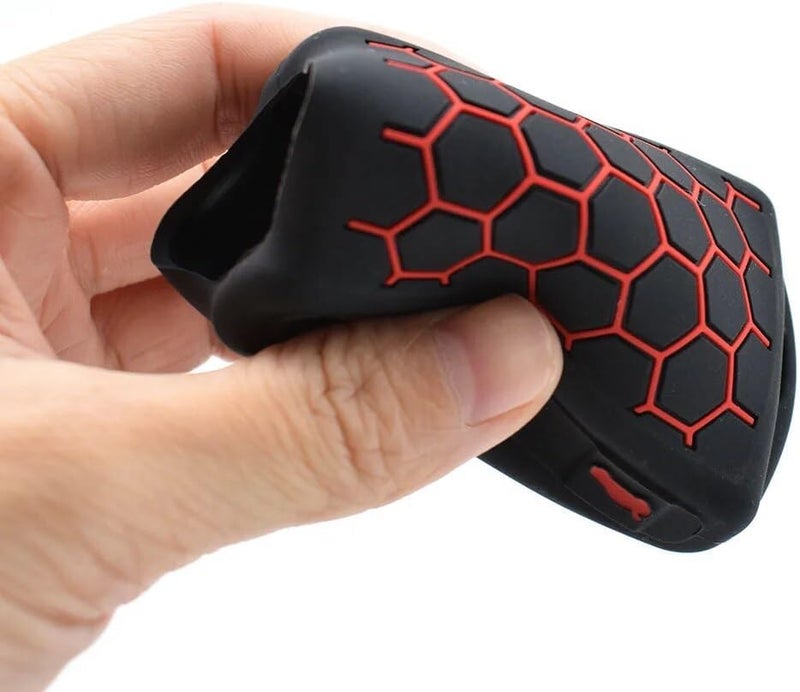 QASULER Silicone Car Key Fob Cover for Volvo - Image 5