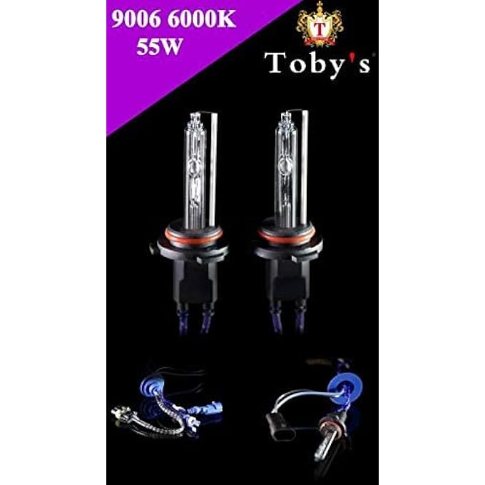 توبيز مصباح زينون HID بديل 5600 لومن Cree LED مصباح أمامي للسيارة 9006 LED طقم زينون HID 6000 كلفن - Image 3