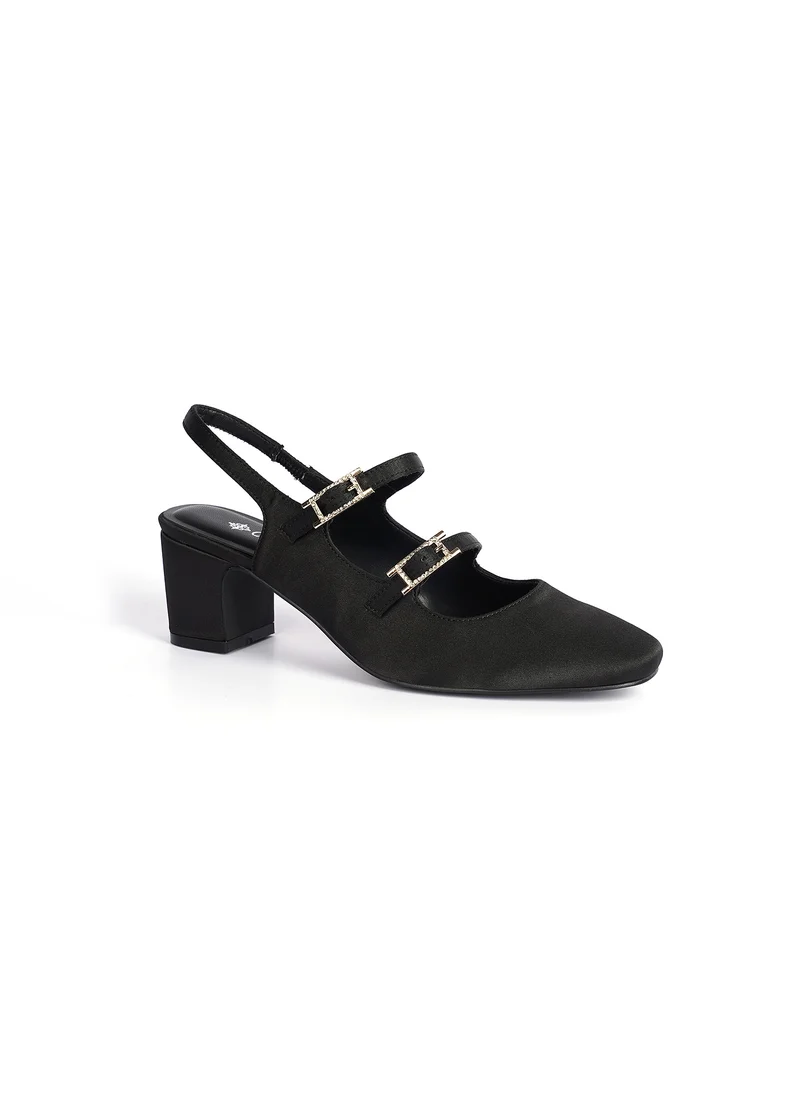 Cuple Ladies Slip-on cross strap Sandals