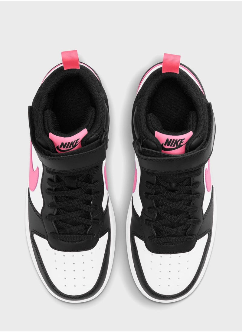 Nike - Court Borough Mid 2 (Gs) - Image 1