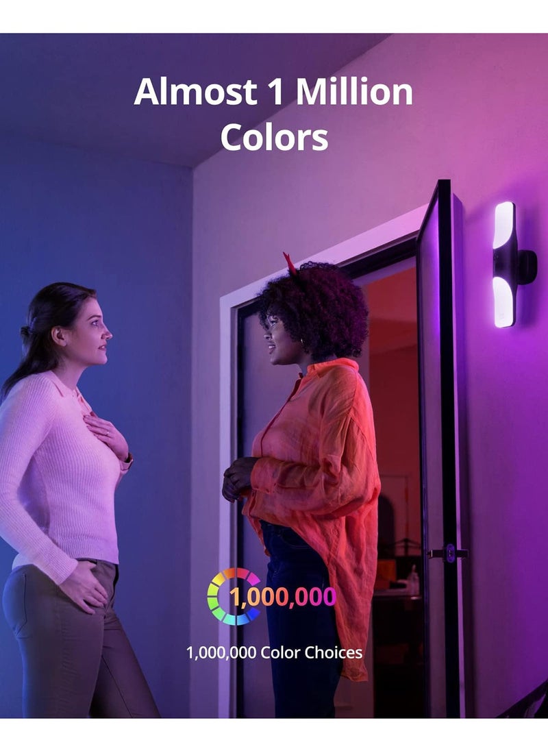 eufy eufy Security Wired Wall Light Cam S100, Security Camera Outdoor, 2K Camera with 1200-Lumen Light, Color Night Vision, Motion Activated Light, AI Detection, IP65 Waterproof, Floodlight Camera  - Image 3