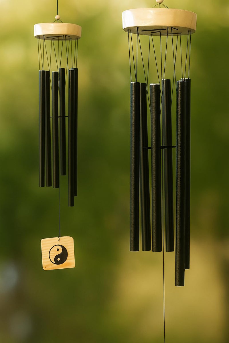VIKACRAFT 6 Pipe Wind Chimes for Home Decor | Metal Wind Chime for Balcony, Living Room, Garden & Door | Decorative Hanging with Soothing Sound - Image 2