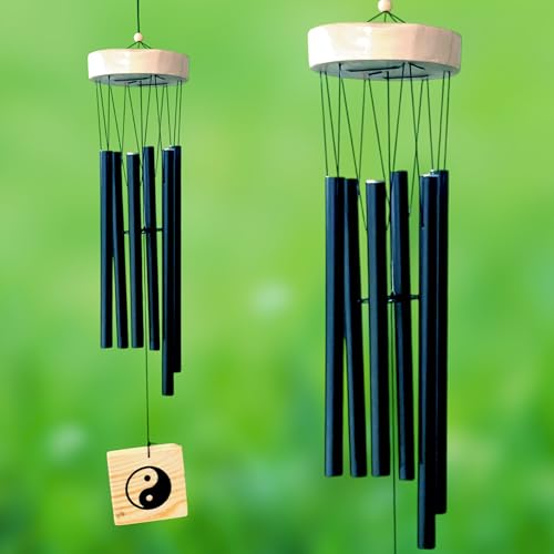 VIKACRAFT 6 Pipe Wind Chimes for Home Decor | Metal Wind Chime for Balcony, Living Room, Garden & Door | Decorative Hanging with Soothing Sound - Image 3