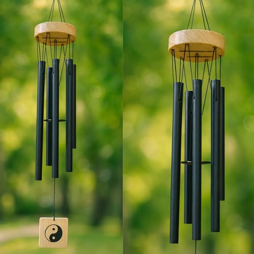 VIKACRAFT 6 Pipe Wind Chimes for Home Decor | Metal Wind Chime for Balcony, Living Room, Garden & Door | Decorative Hanging with Soothing Sound - Image 1