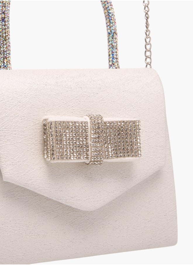 Flora Bella By Shoexpress - Girls Embellished Hand Bag With Magnetic Closure Ramadan Collection - Image 1